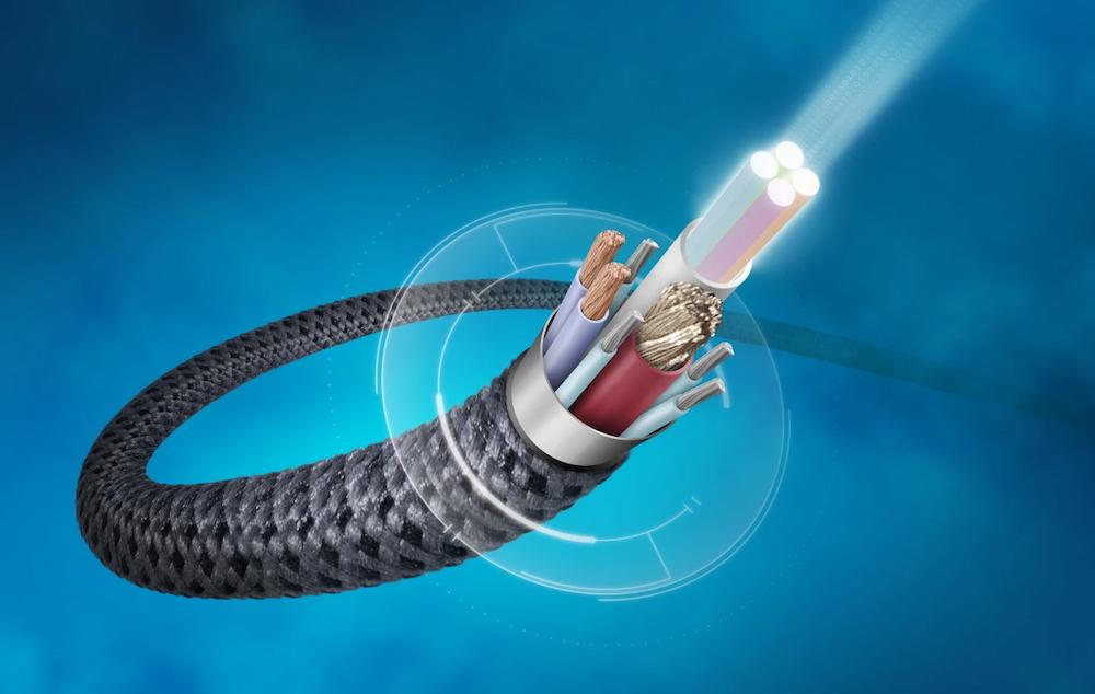 OWC USB4 / Thunderbolt 4/3 USB-C Active Optical Cable –  in 3m and 4.5m Lengths OWC USB4 / Thunderbolt 4/3 USB-C Active Optical Cable –  in 3m and 4.5m Lengths